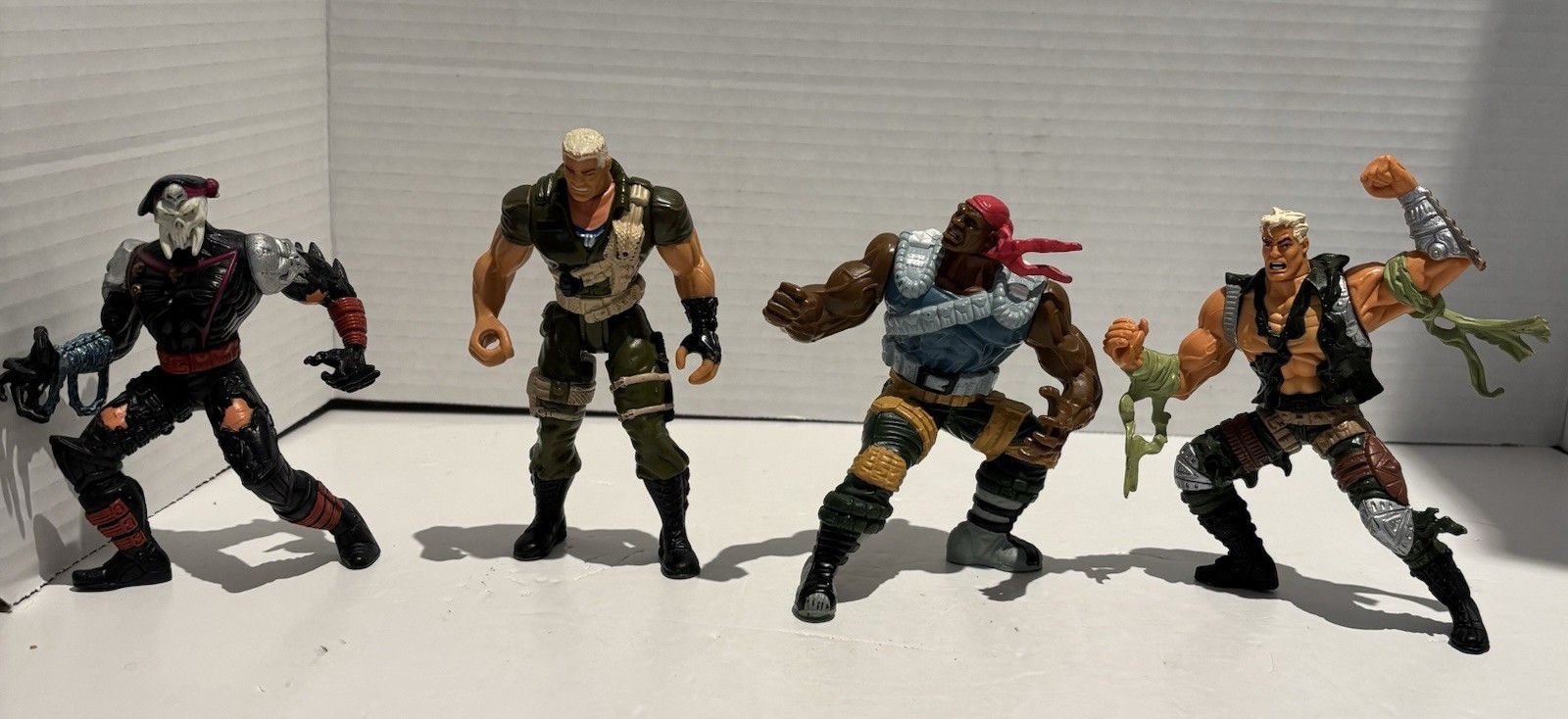 GI Joe Extreme Vintage 1996 Lot of 4 Iron Claw Stone Freight 4.5" Action Figures_0 GI Joe Extreme Vintage 1996 Lot of 4 Iron Claw Stone Freight 4.5" Action Figures