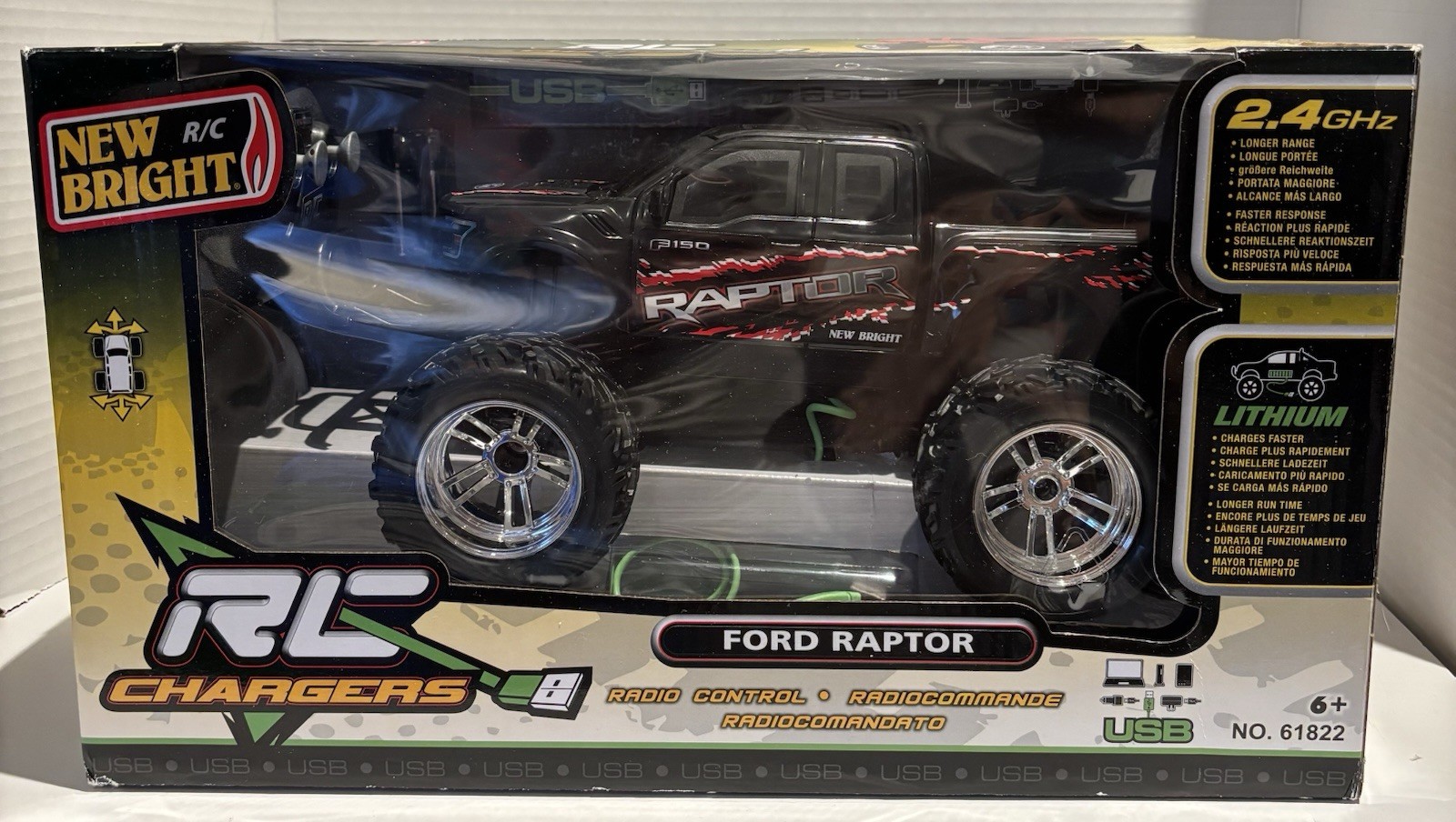 New Bright R/C Chargers Exclusive Full Function Truck Series Ford Raptor New_0 New Bright R/C Chargers Exclusive Full Function Truck Series Ford Raptor New