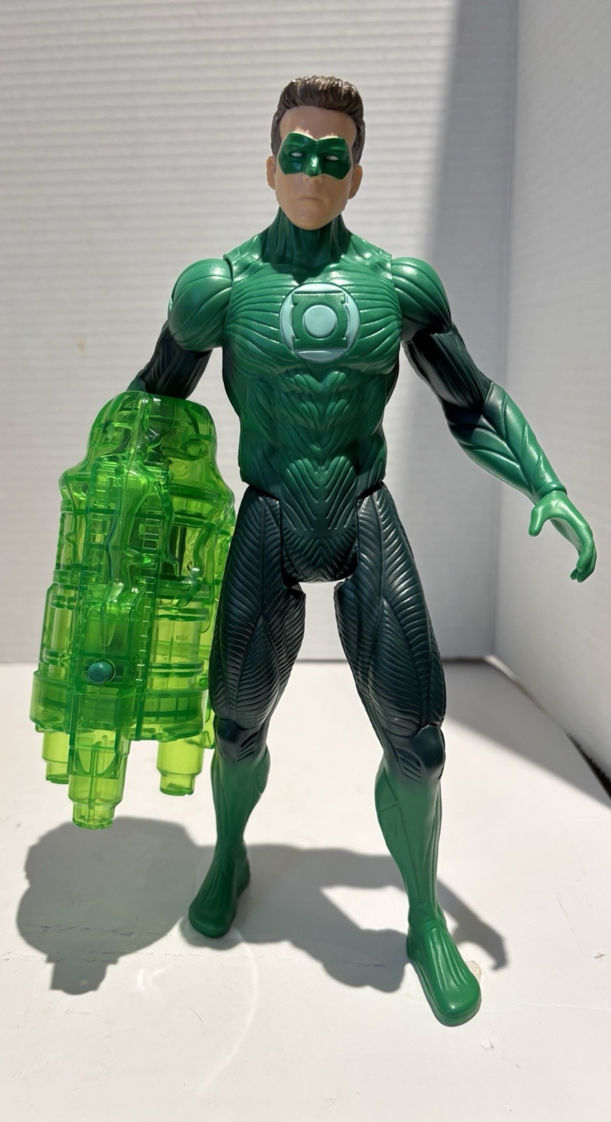 Rare 10” Green Lantern Movie Masters Deluxe Action Figure Mattel Light Up Works_1 Rare 10” Green Lantern Movie Masters Deluxe Action Figure Mattel Light Up Works
