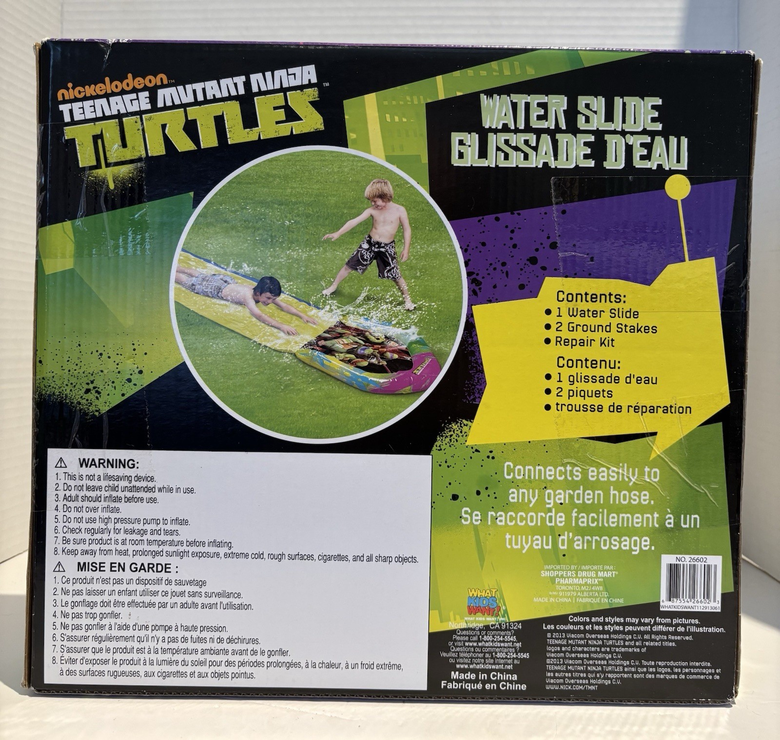 New TEENAGE MUTANT Ninja Turtles Water Slide Mat 2013 Rare HTF TMNT Outdoor Fun_4 New TEENAGE MUTANT Ninja Turtles Water Slide Mat 2013 Rare HTF TMNT Outdoor Fun