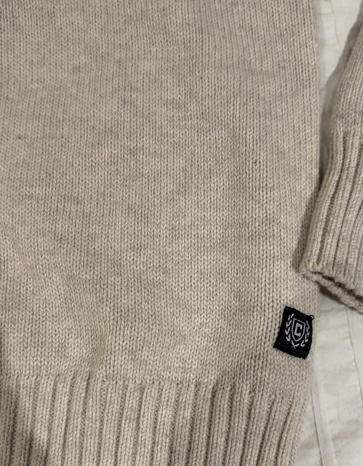 New Chaps Ralph Lauren Fair Isle Nordic Knit Quarter Button Sweater Men's Sz Med_3 New Chaps Ralph Lauren Fair Isle Nordic Knit Quarter Button Sweater Men's Sz Med