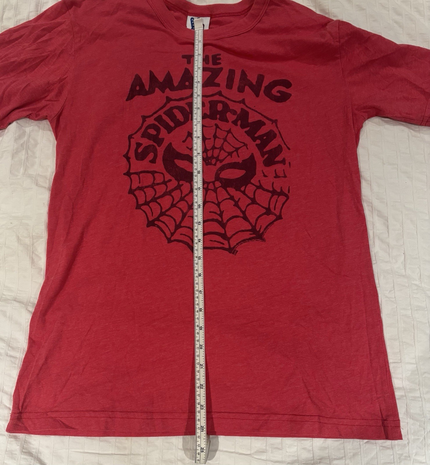 VINTAGE Amazing Spider-Man TSHIRT DC COMICS JUNK FOOD MADE IN USA Y2K_5 VINTAGE Amazing Spider-Man TSHIRT DC COMICS JUNK FOOD MADE IN USA Y2K