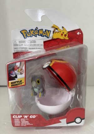 Pokémon Clip N Go Figure Frigibax + Poke Ball Rare HTF Toy Articulated New