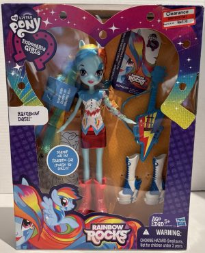 Home My Little Pony Equestria Girls Rainbow Rocks Rainbow Dash Doll #A7250 - New