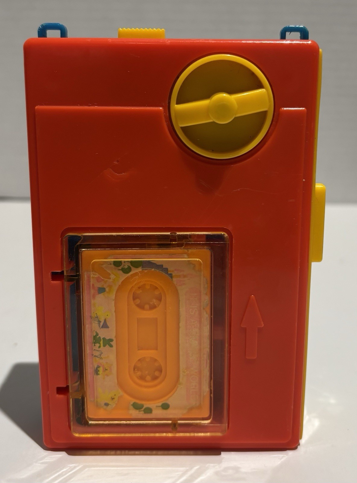 Rare Vintage 1982 Toy Walkman Blue Box Wind-Up Musical Made In Singapore Working_0 Rare Vintage 1982 Toy Walkman Blue Box Wind-Up Musical Made In Singapore Working