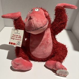 Hallmark Pick Me Up & I Go Ape Monkey Music Sings “Shout” 2012 New w/ Tags Plush