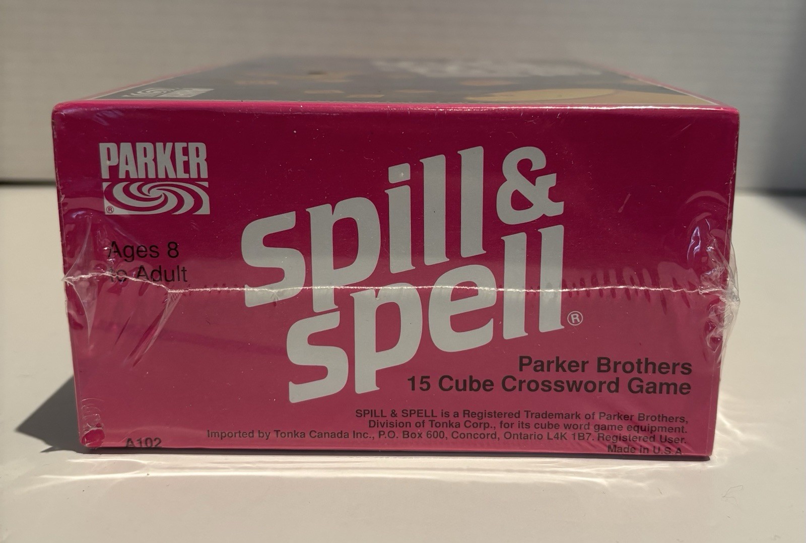 Vintage 1970’s Spill And Spell Dice Game Parker Bros A-102 Brand New Made in USA_3 Vintage 1970’s Spill And Spell Dice Game Parker Bros A-102 Brand New Made in USA