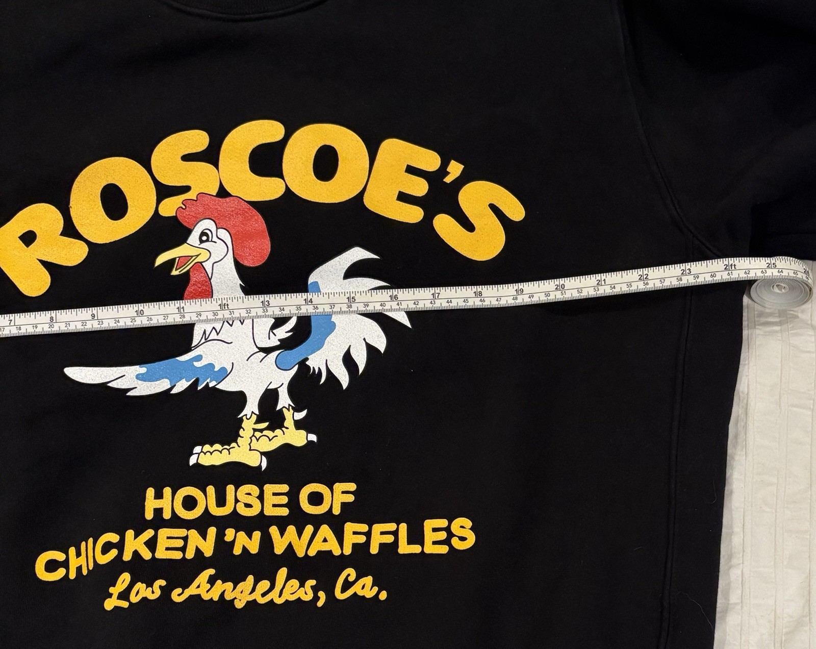 Madhappy Roscoes House of Chicken Waffles Oversized Sweatshirt SZ L Made in USA_4 Madhappy Roscoes House of Chicken Waffles Oversized Sweatshirt SZ L Made in USA