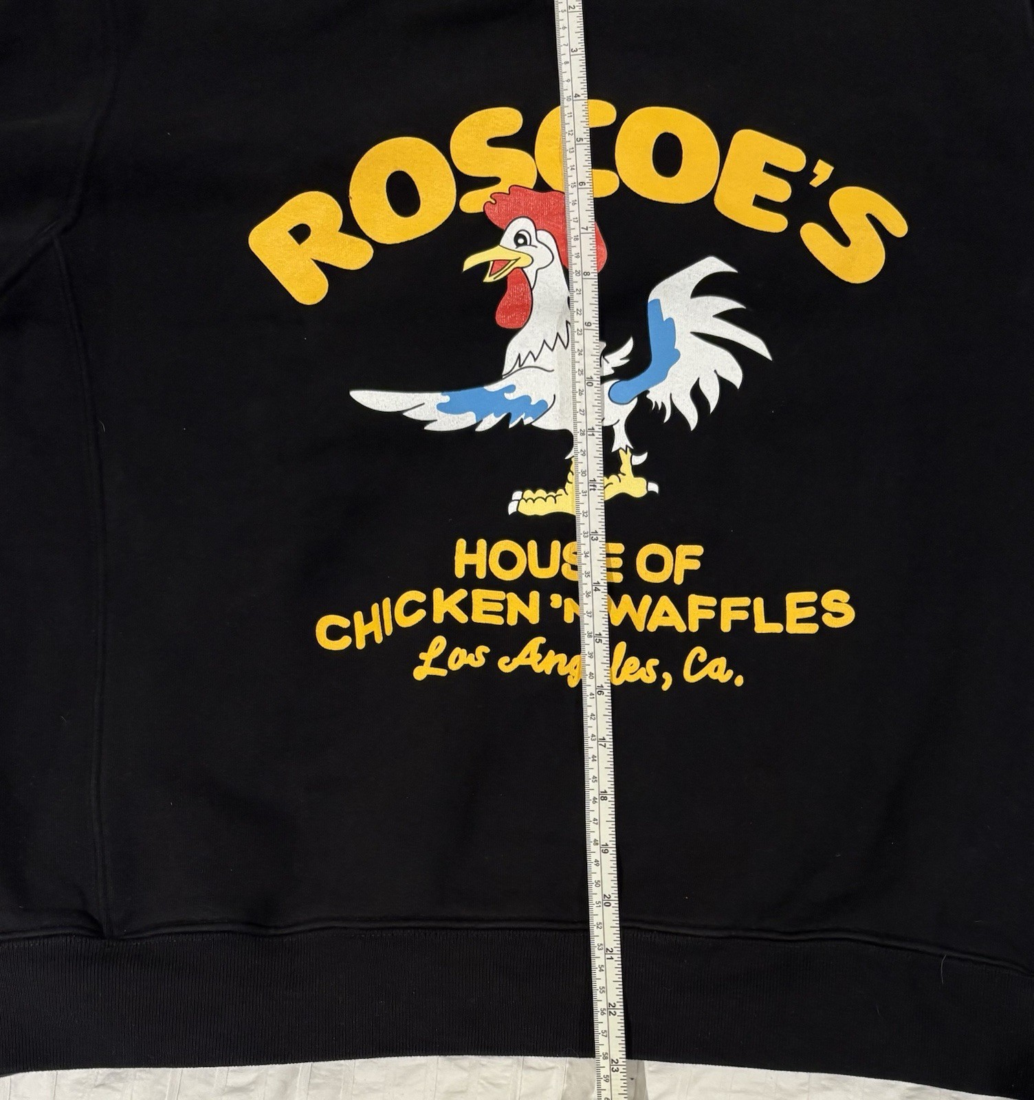 Madhappy Roscoes House of Chicken Waffles Oversized Sweatshirt SZ L Made in USA_5 Madhappy Roscoes House of Chicken Waffles Oversized Sweatshirt SZ L Made in USA
