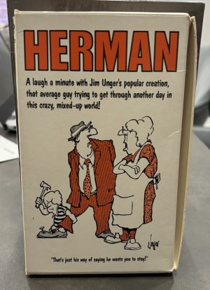Herman by Jim Unger Gift Set of 4 Vintage 1980s Comic Books Humour Humor Comedy
