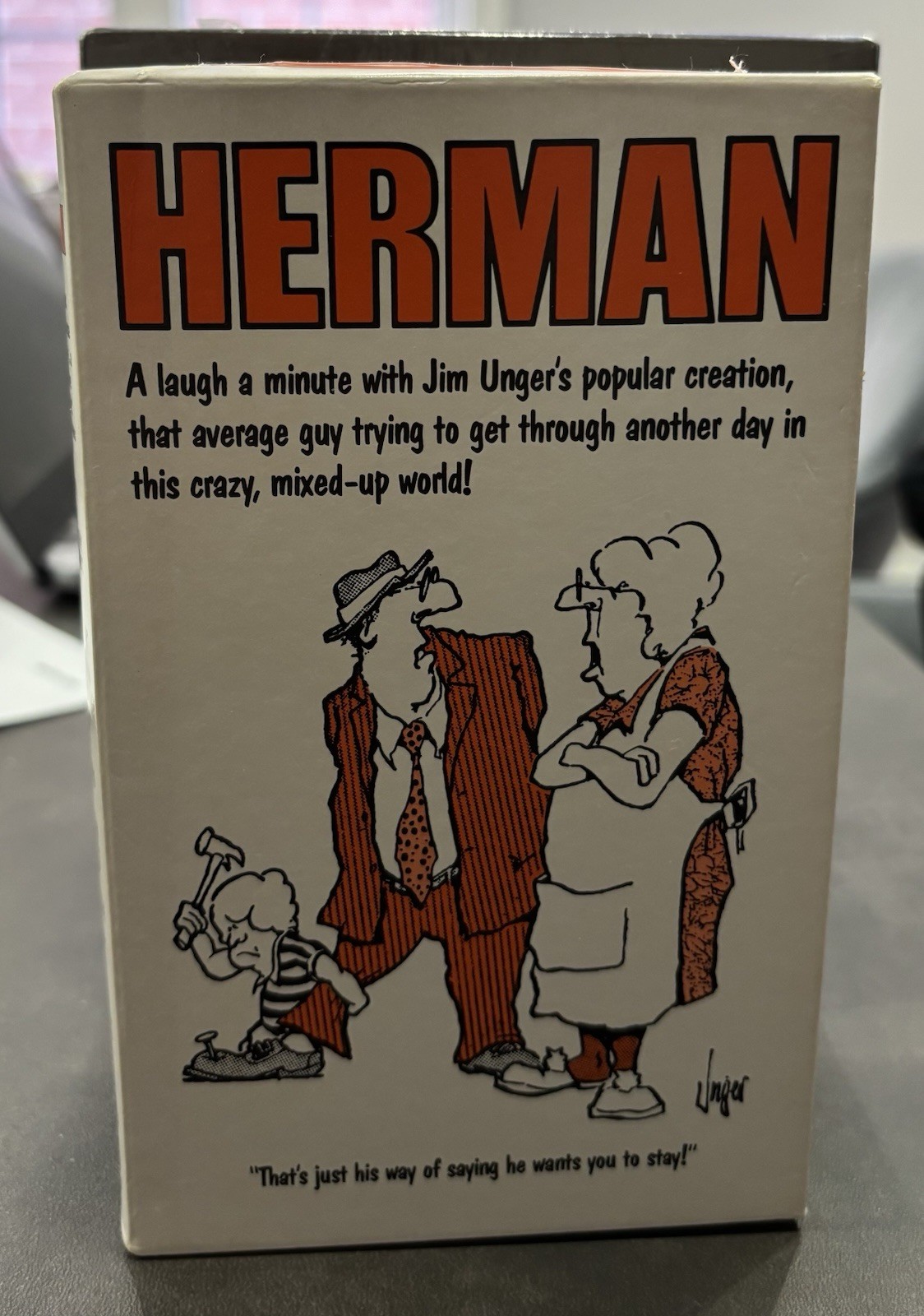 Herman by Jim Unger Gift Set of 4 Vintage 1980s Comic Books Humour Humor Comedy_2 Herman by Jim Unger Gift Set of 4 Vintage 1980s Comic Books Humour Humor Comedy