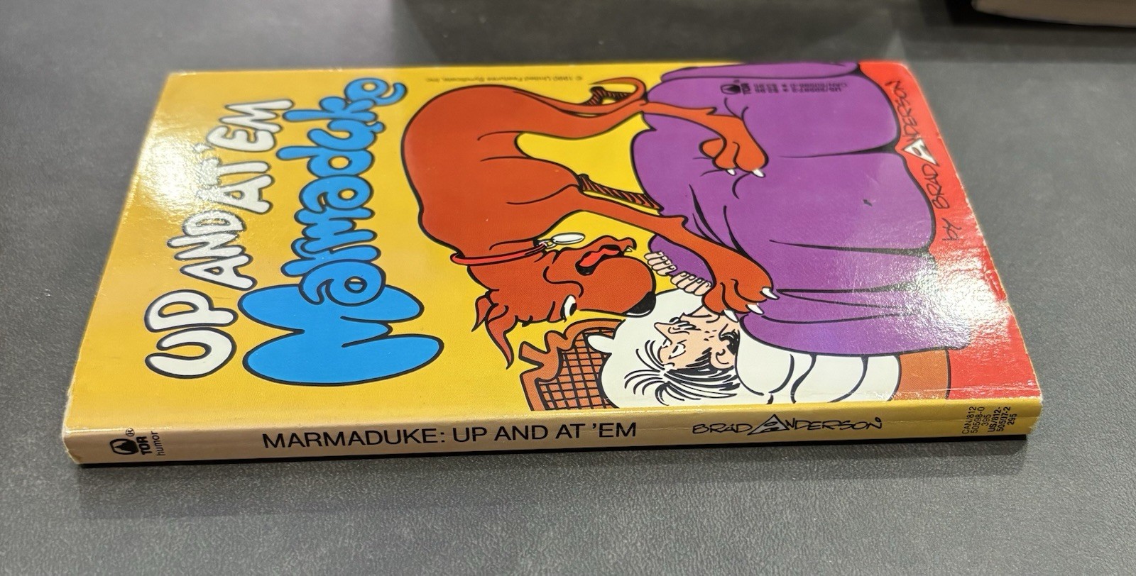 Up and At 'Em Marmaduke - Brad Anderson 1990 Vintage Paperback 1st Edition_1 Up and At 'Em Marmaduke - Brad Anderson 1990 Vintage Paperback 1st Edition