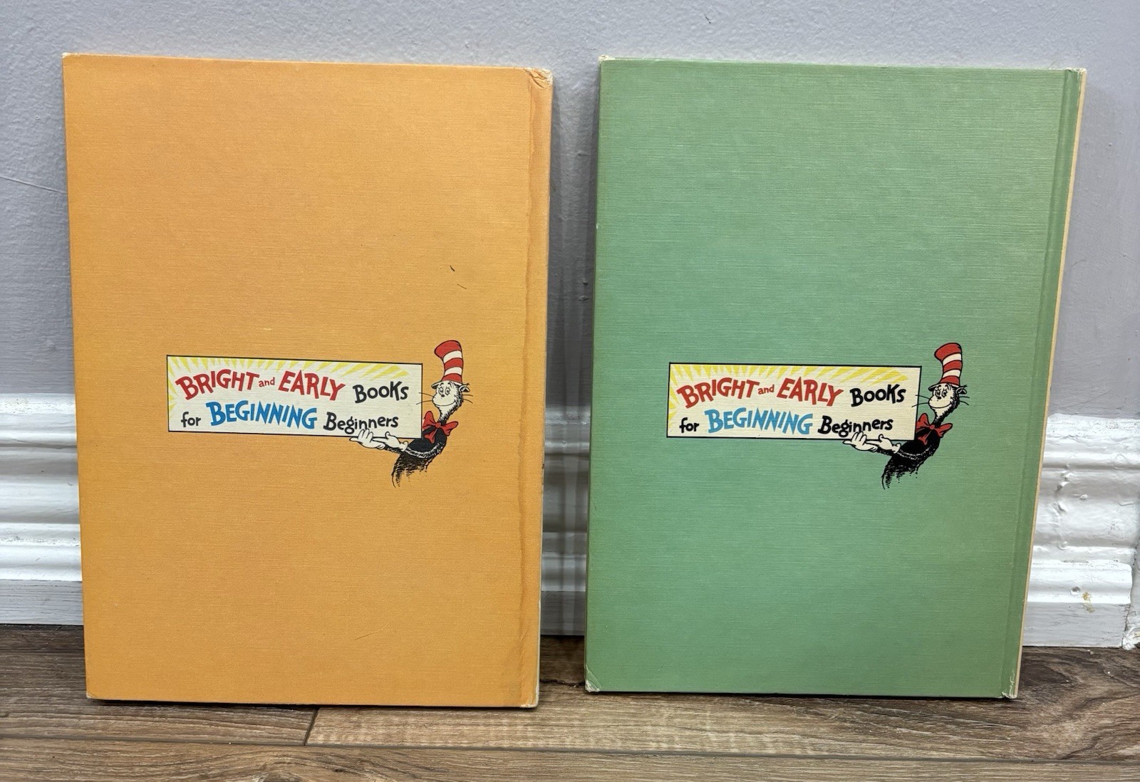 Dr. Seuss The Foot Book 1968 & Hand Hand Fingers Thumb 1969_3 Dr. Seuss The Foot Book 1968 & Hand Hand Fingers Thumb 1969