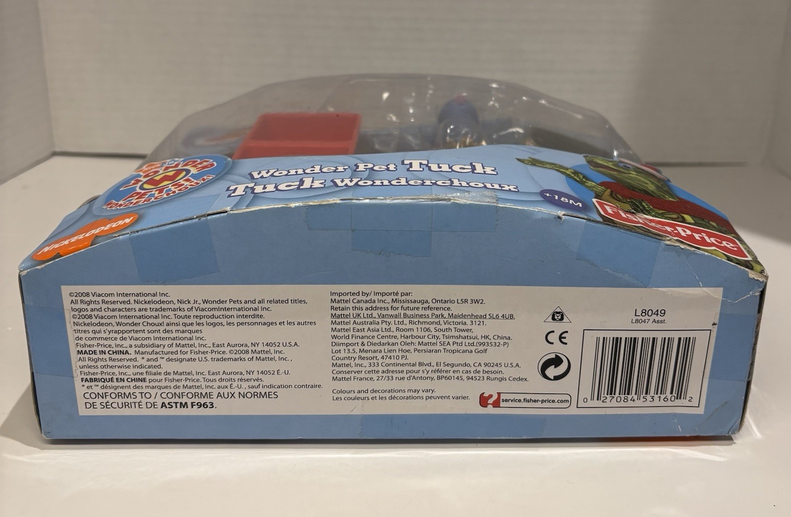 Fisher-Price WONDER PETS Tuck Turtle Bobble Head Rescue Boat Set New NIB 2008_1 Fisher-Price WONDER PETS Tuck Turtle Bobble Head Rescue Boat Set New NIB 2008
