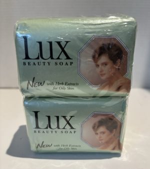 NEW Vintage 1980’s NOS Famous Lux Beauty Soap Bars 4pk Bath Size Prop Rare HTF