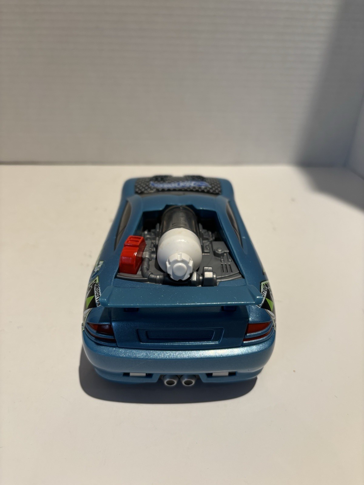 Hot Wheels Formula Fuelers Racers Blue Nitrox Car 2003 Working Rare Colectible_4 Hot Wheels Formula Fuelers Racers Blue Nitrox Car 2003 Working Rare Colectible