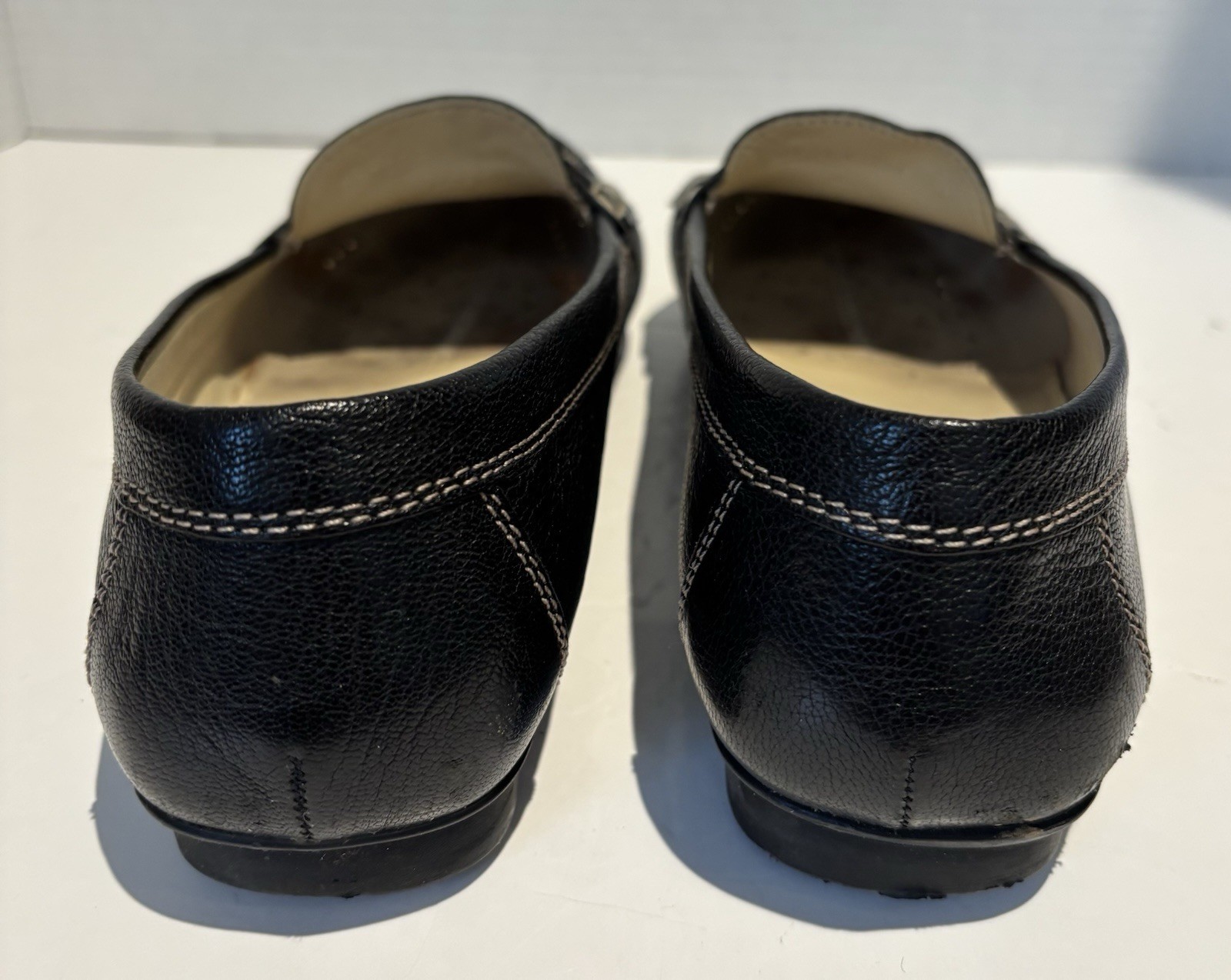 GEOX Flats Patent Women’s Black Leather Driving Loafers Size US 7.5/8 EUR 38.5_2 GEOX Flats Patent Women’s Black Leather Driving Loafers Size US 7.5/8 EUR 38.5