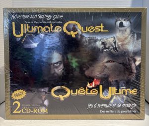 Vintage 1998 Ultimate Quest Board Game Adventure Strategy Game Bilingual Sealed