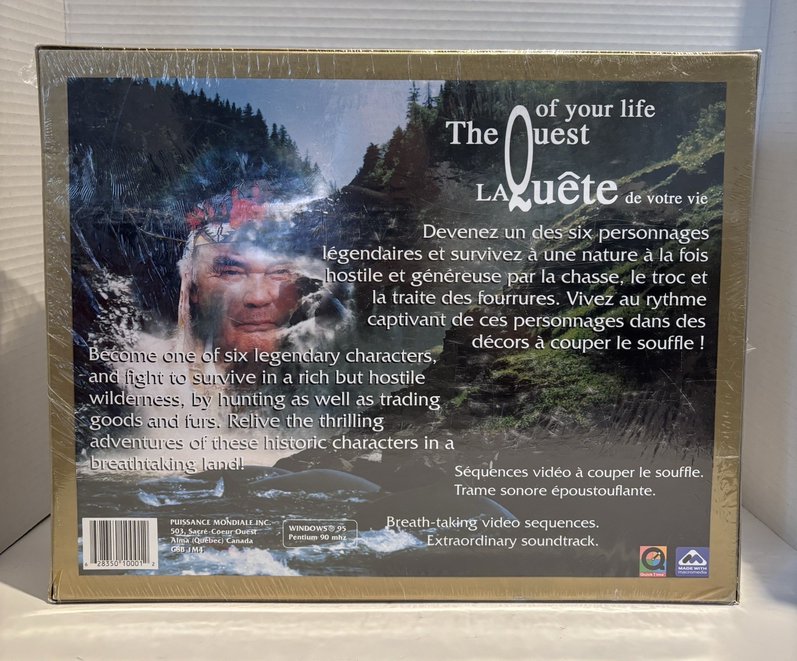 Vintage 1998 Ultimate Quest Board Game Adventure Strategy Game Bilingual Sealed_3 Vintage 1998 Ultimate Quest Board Game Adventure Strategy Game Bilingual Sealed