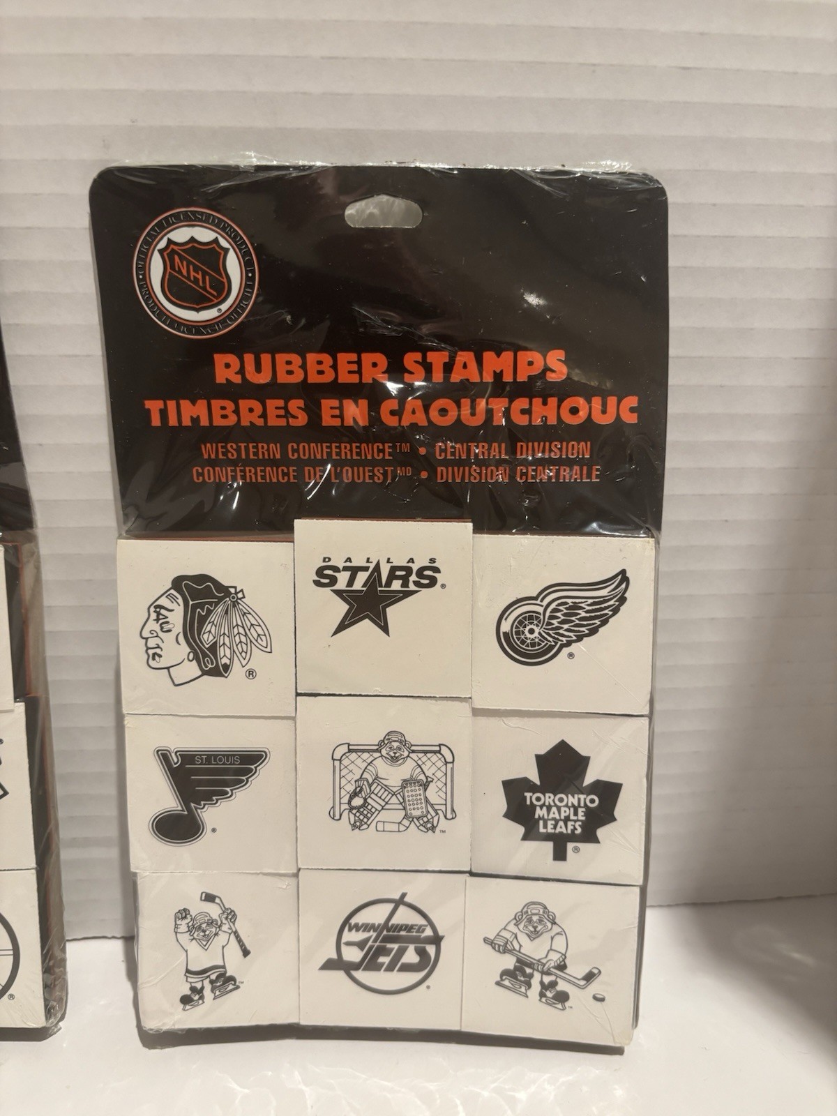 1980s NHL Team Logo Stamps & Stickers - Jets, Leafs, Blues, Wings, Bruins - NIP_2 1980s NHL Team Logo Stamps & Stickers - Jets, Leafs, Blues, Wings, Bruins - NIP