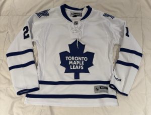 Toronto Maple Leafs Women’s NHL Reebok Away Jersey White Number & Name Size M