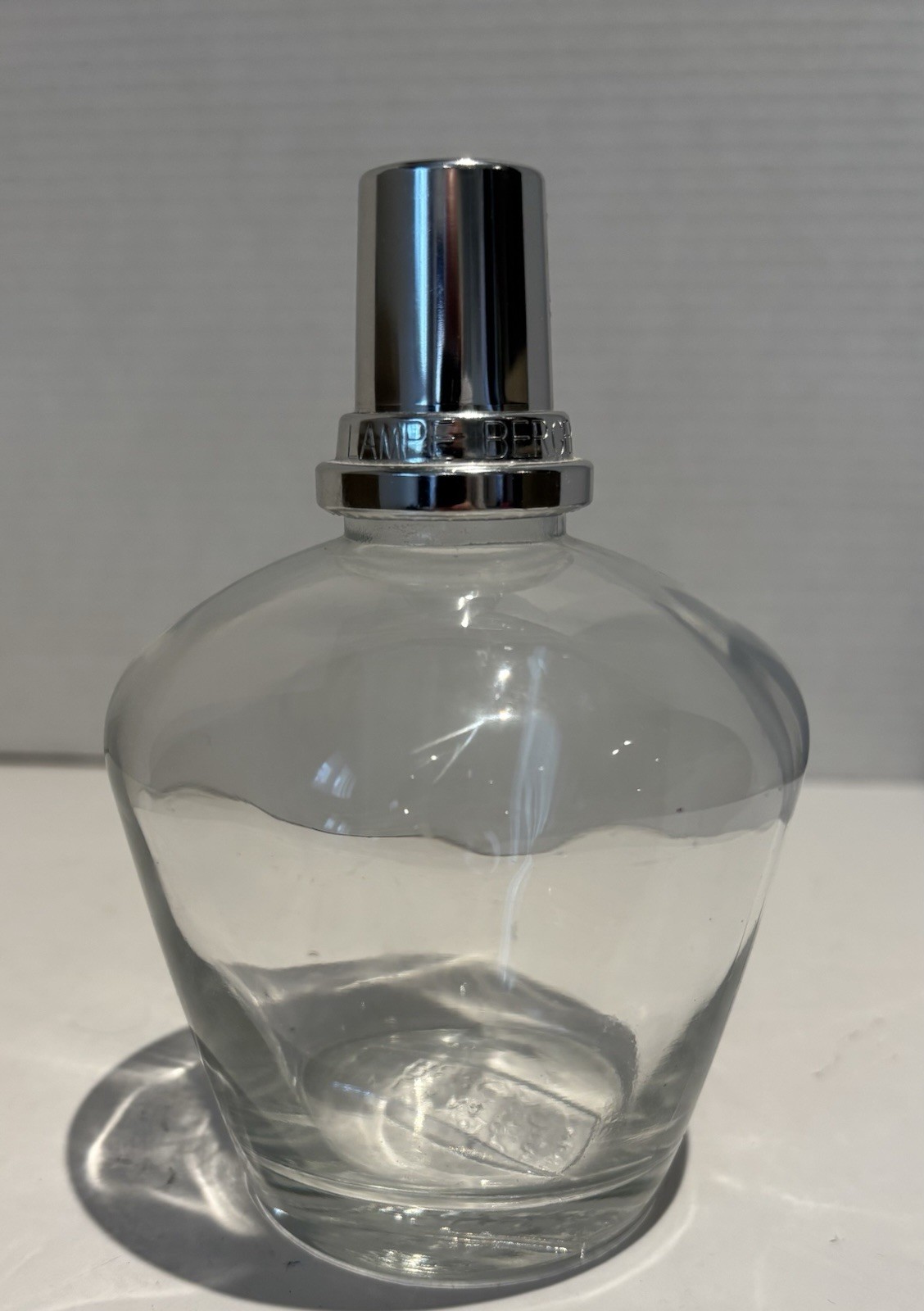 Lampe Berger Fragrance Oil Lamp Made in Paris Clear Glass Rounded Top Silver Lid_0 Lampe Berger Fragrance Oil Lamp Made in Paris Clear Glass Rounded Top Silver Lid