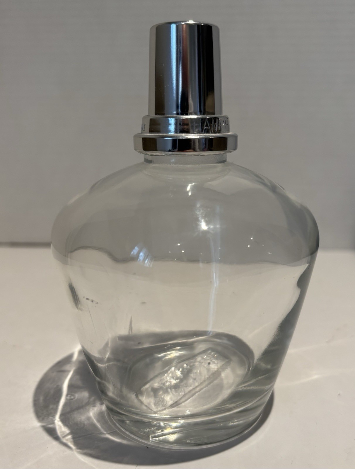 Lampe Berger Fragrance Oil Lamp Made in Paris Clear Glass Rounded Top Silver Lid_1 Lampe Berger Fragrance Oil Lamp Made in Paris Clear Glass Rounded Top Silver Lid