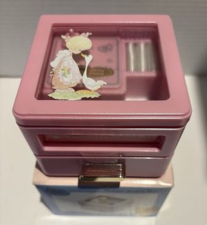 Vintage 2003 Precious Moments Musical Jewelry Box - New - Plays Over The Rainbow
