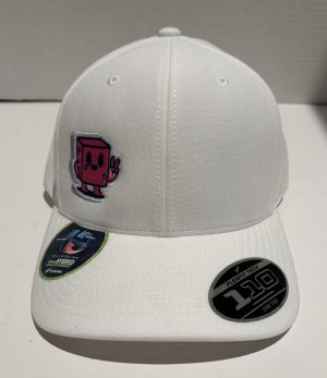 Rare Gummi Popz Promo Hat - White Yupoong Flexfit 110 Snapback - New