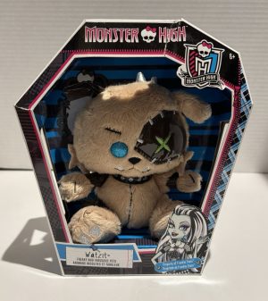 Monster High Watzit Plush Frankie Stein NEW NIB Freaky Fabulous Pet