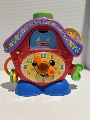 Fisher Price Laugh & Learn PEEK-A-BOO CUCKOO Clock 2009 Popular Toy HTF Working