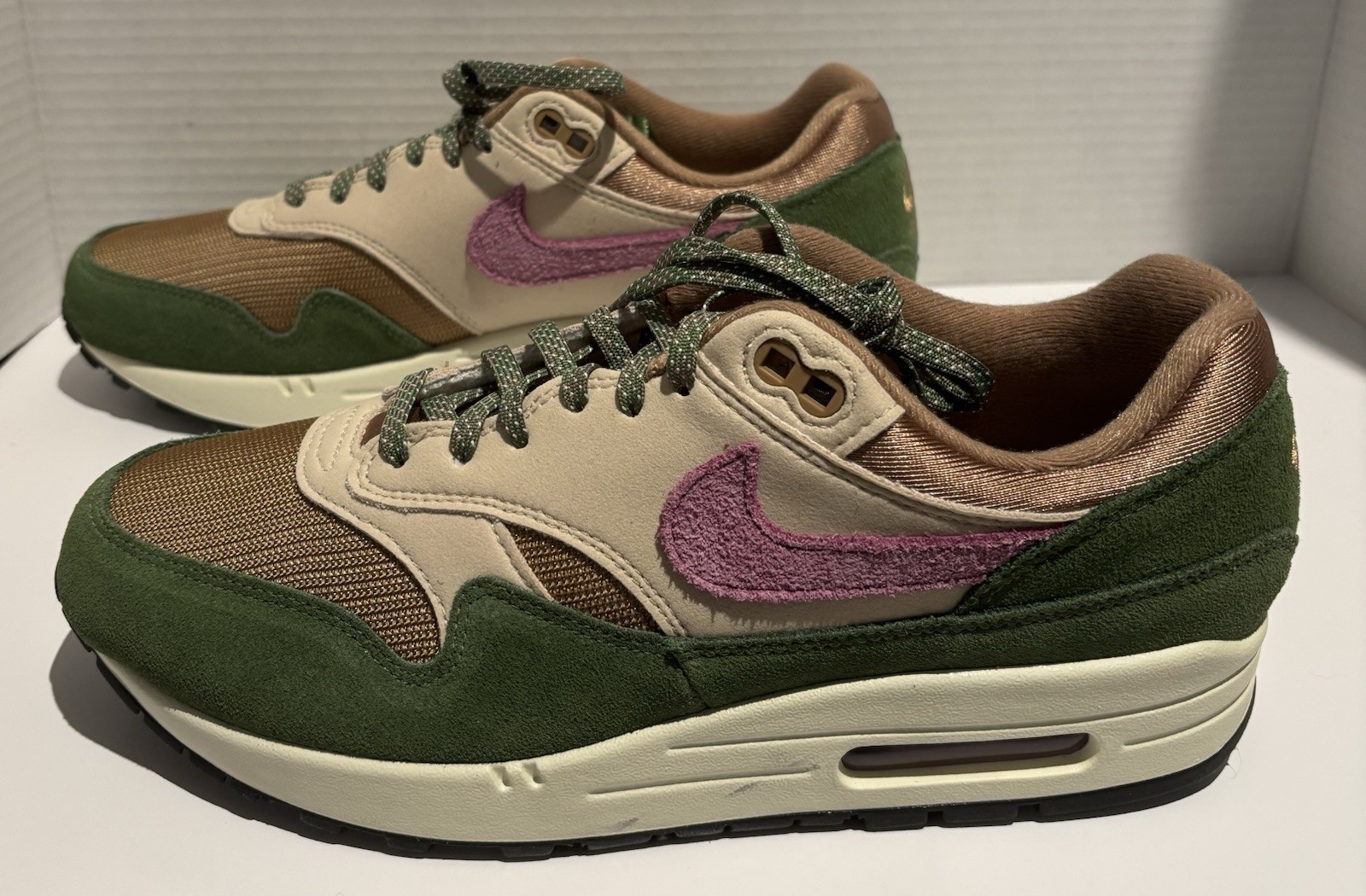 NIKE AIR MAX 1 NH Treeline Men’s SZ 8.5 Women’s 9.5/10 DR9773-300 New No Box_3 NIKE AIR MAX 1 NH Treeline Men’s SZ 8.5 Women’s 9.5/10 DR9773-300 New No Box