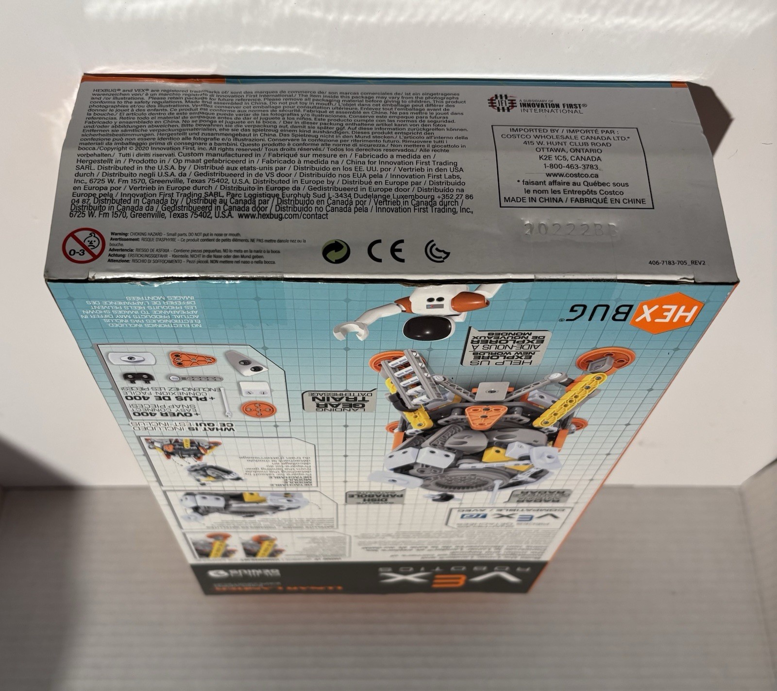 HexBug Vex Robotics Lunar Lander Kit 400 Pieces New Sealed_2 HexBug Vex Robotics Lunar Lander Kit 400 Pieces New Sealed