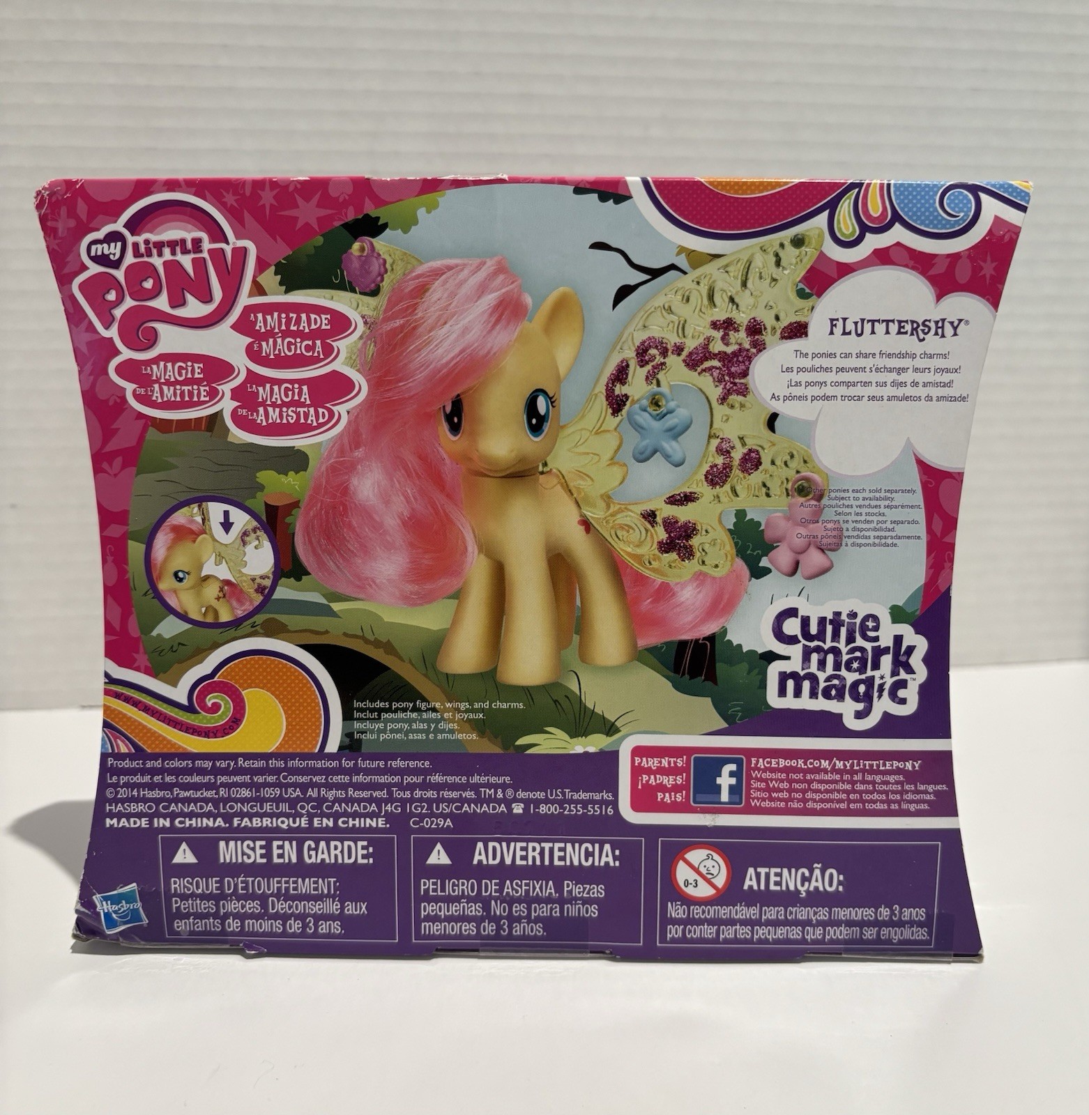 NEW Fluttershy My Little Pony Cutie Mark is Magic Set Lot Charm Wings Figure Toy_4 NEW Fluttershy My Little Pony Cutie Mark is Magic Set Lot Charm Wings Figure Toy