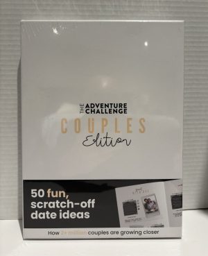 The Adventure Challenge Couples Edition 50 Scratch-Off Dates New Sealed