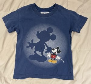 Vintage 1990s MICKEY MOUSE Disney Mickey & Co Kids SZ 4 USA Made Graphic T-Shirt