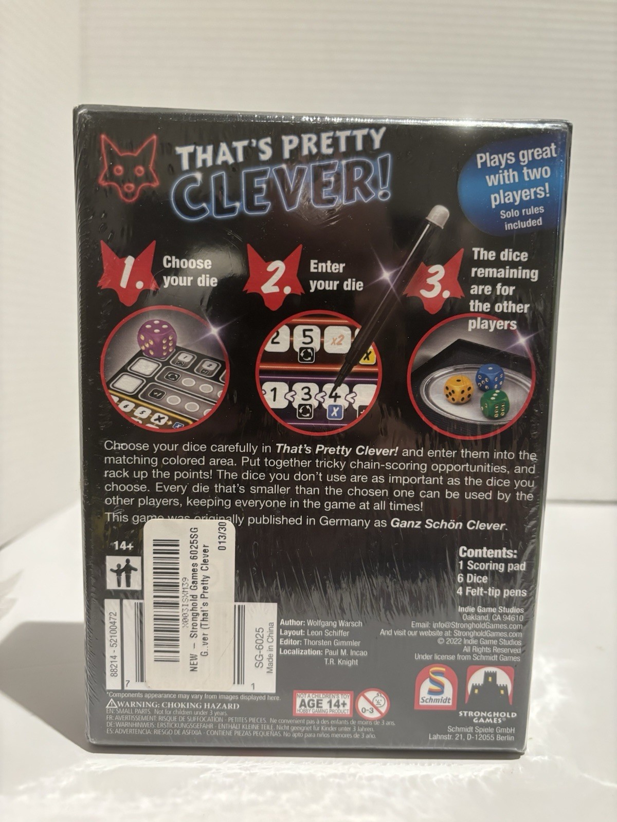 ASMCLEVER01 ASMODEE That's Pretty Clever New Sealed_2 ASMCLEVER01 ASMODEE That's Pretty Clever New Sealed