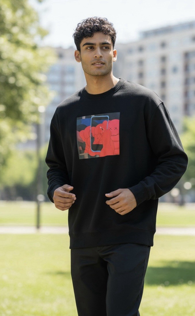 Uniqlo x KAWS x WARHOL Sweatshirts Black Size Men’s Large VGUC_1 Uniqlo x KAWS x WARHOL Sweatshirts Black Size Men’s Large VGUC