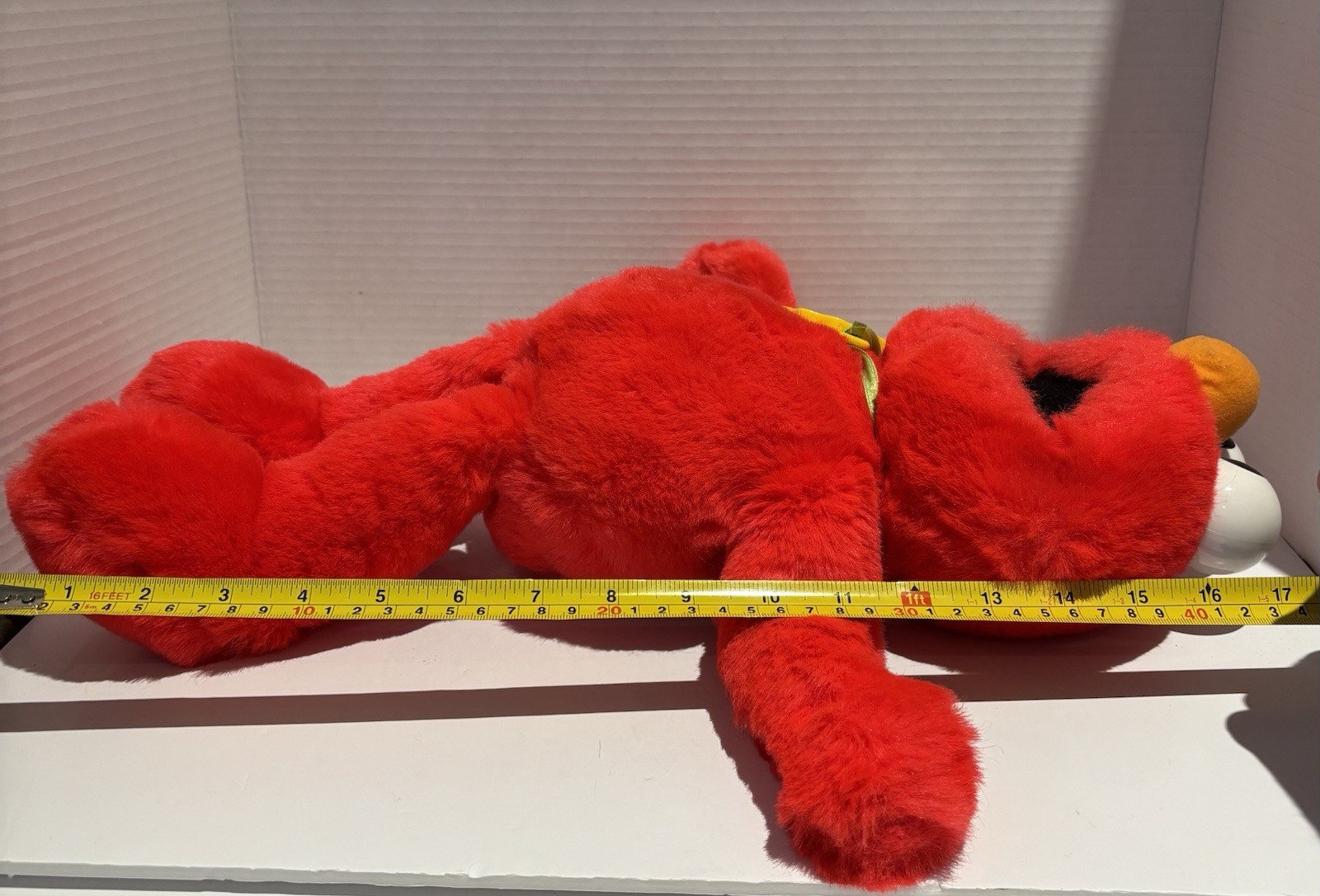 Sesame Street ELMO Plush Vintage 1993 Kid Dimension ABC Medallion Hasbro 17”_3 Sesame Street ELMO Plush Vintage 1993 Kid Dimension ABC Medallion Hasbro 17”