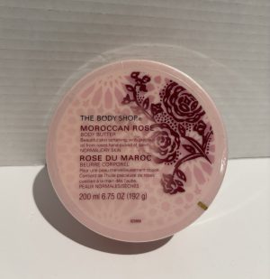 THE BODY SHOP MOROCCAN ROSE Body Butter 200ml Vintage Discontinued NEW