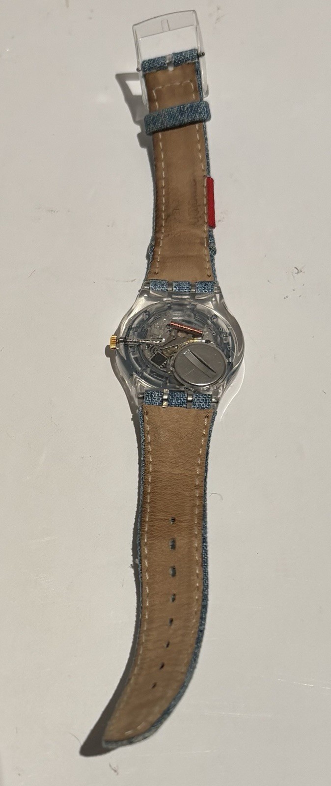 Swatch Analog Quartz Swiss Watch Vintage 1994 Red Tag Original GK190 Working_4 Swatch Analog Quartz Swiss Watch Vintage 1994 Red Tag Original GK190 Working