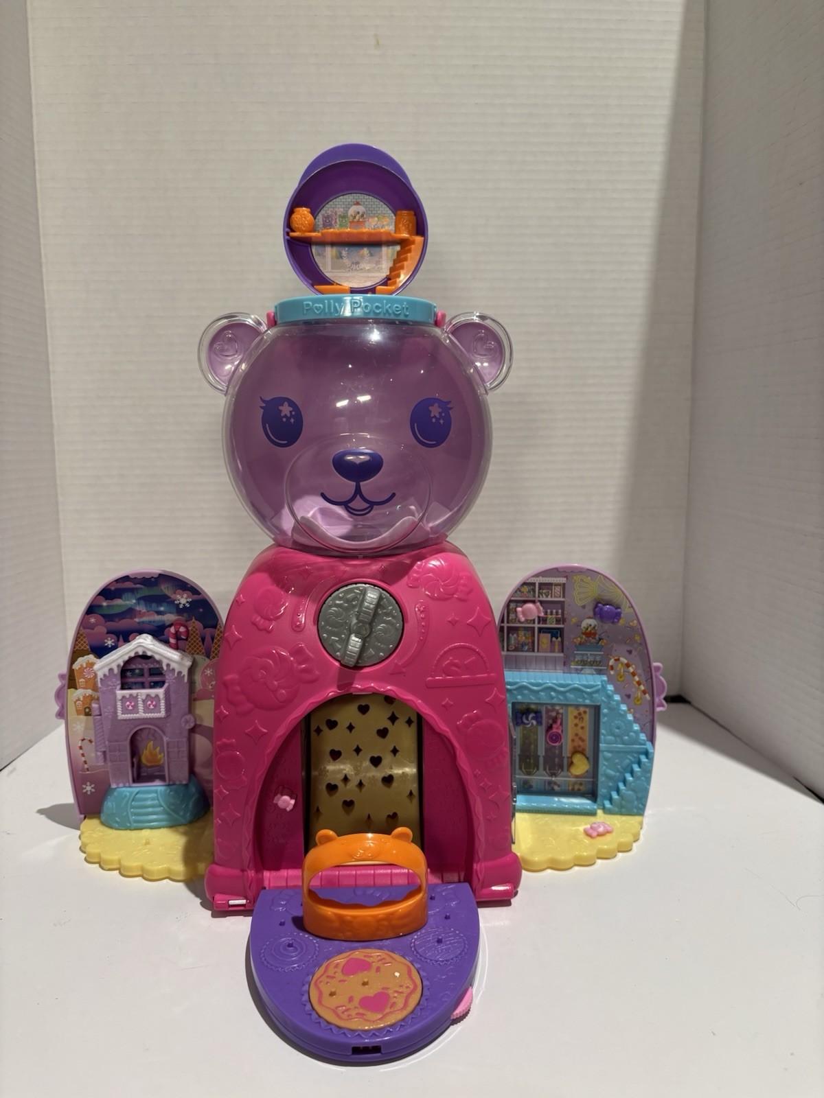 Mattel POLLY POCKET Gumball Bear Doll Play Set Toy_0 Mattel POLLY POCKET Gumball Bear Doll Play Set Toy