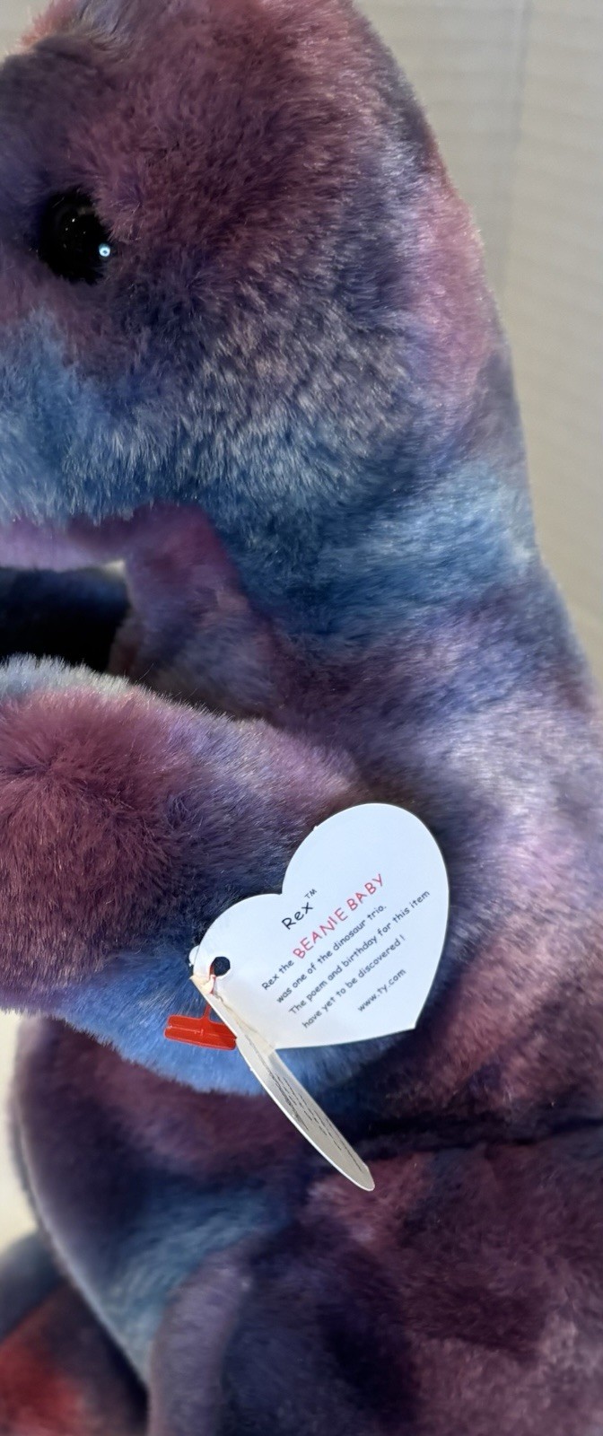 Ty Beanie Baby Buddy REX Tyrannosaurus Dinosaur 11.5" NEW Plush Stuffed Toy 1999_2 Ty Beanie Baby Buddy REX Tyrannosaurus Dinosaur 11.5" NEW Plush Stuffed Toy 1999