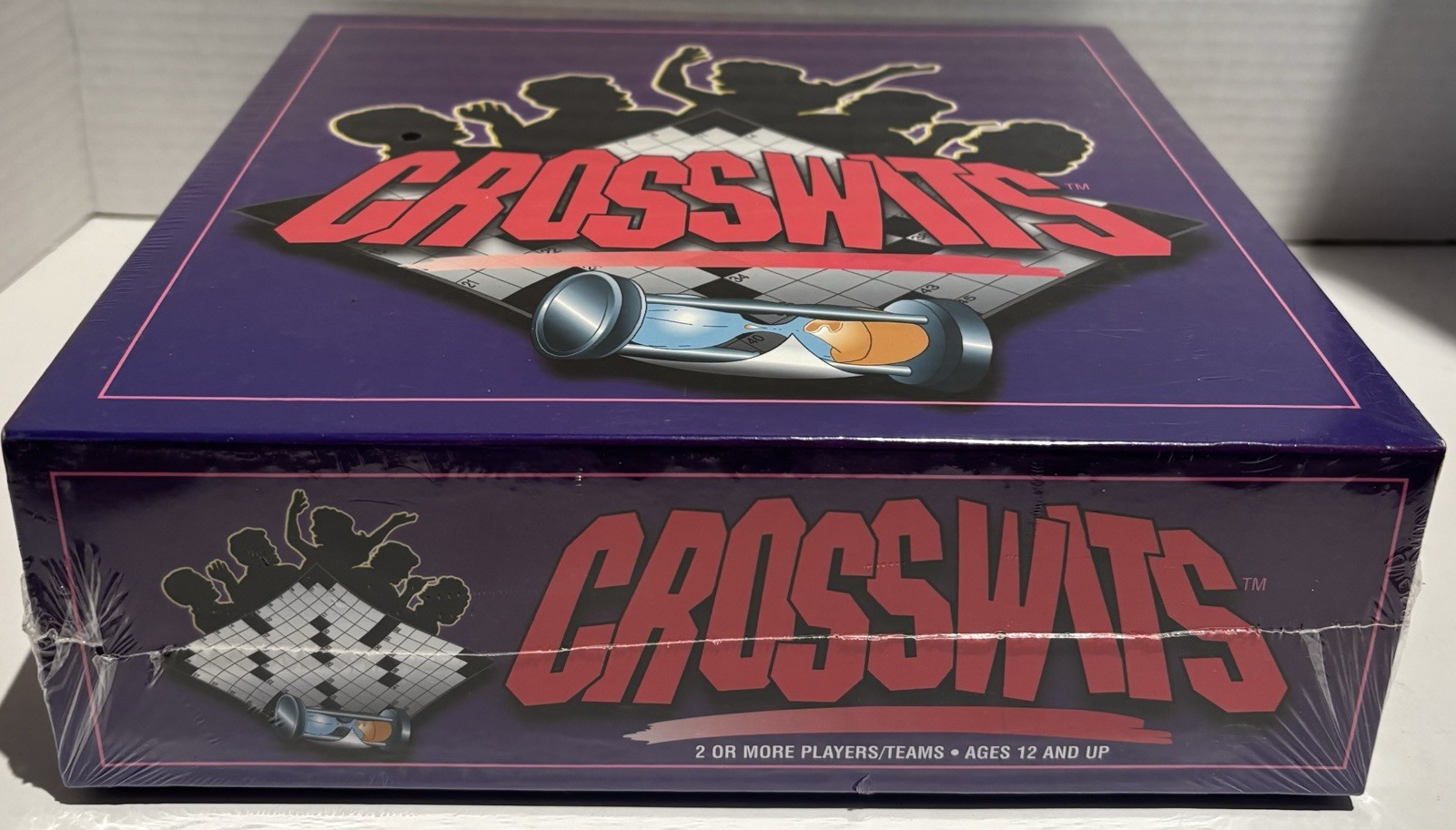 Vintage 1997 Crosswits Board Game - Rare New Sealed_1 Vintage 1997 Crosswits Board Game - Rare New Sealed
