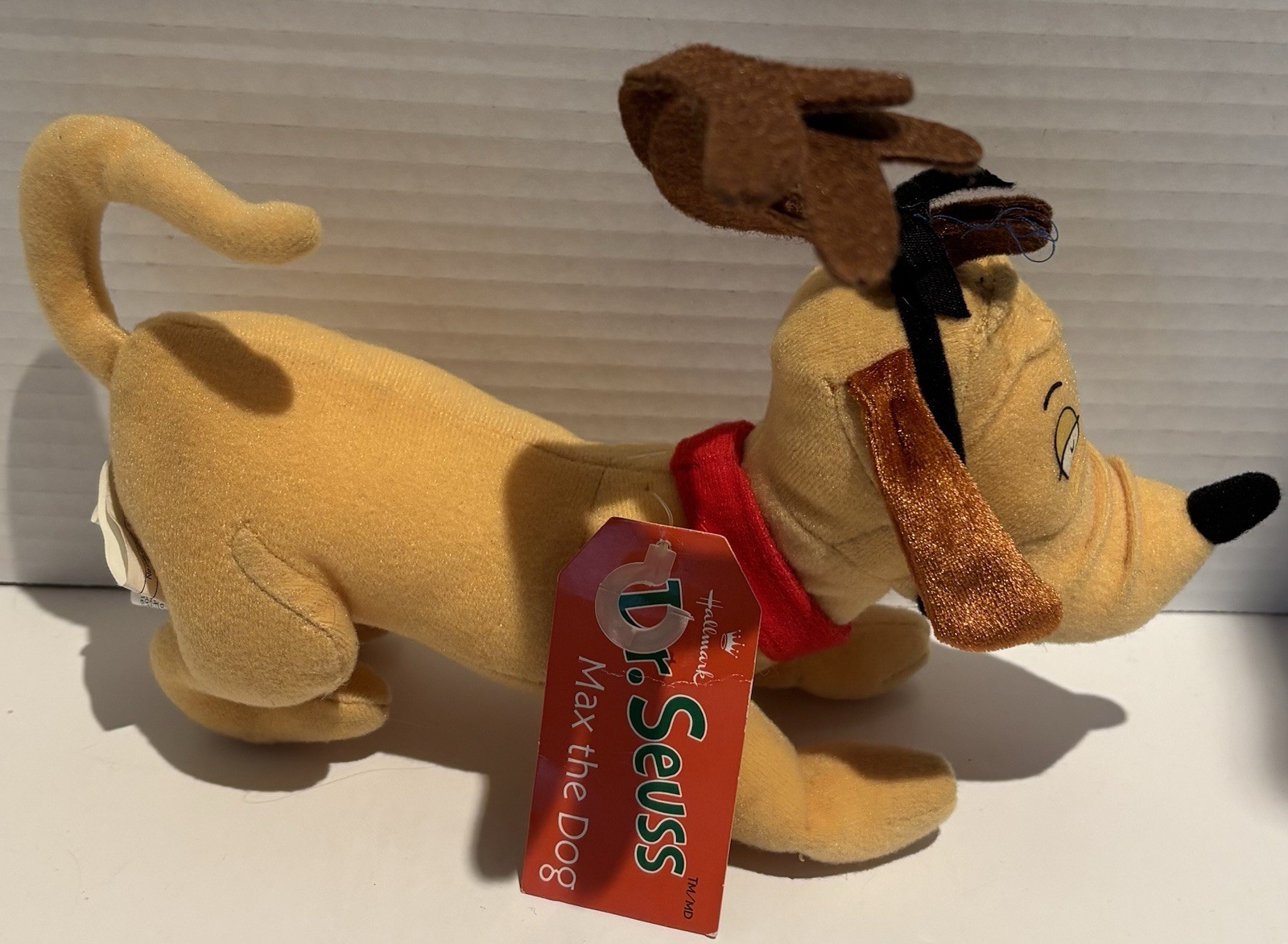 Vintage Hallmark 1998 Max Dog Dr Seuss Grinch Stole Christmas Plush 9” Stuffed_3 Vintage Hallmark 1998 Max Dog Dr Seuss Grinch Stole Christmas Plush 9” Stuffed