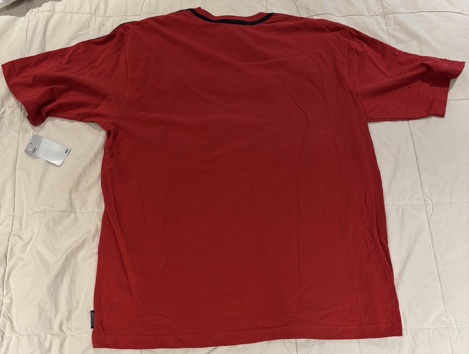 New w/ Tag Vintage Y2k 2000 REEBOK Center Logo Red Athletic Tee T-Shirt Large_3 New w/ Tag Vintage Y2k 2000 REEBOK Center Logo Red Athletic Tee T-Shirt Large
