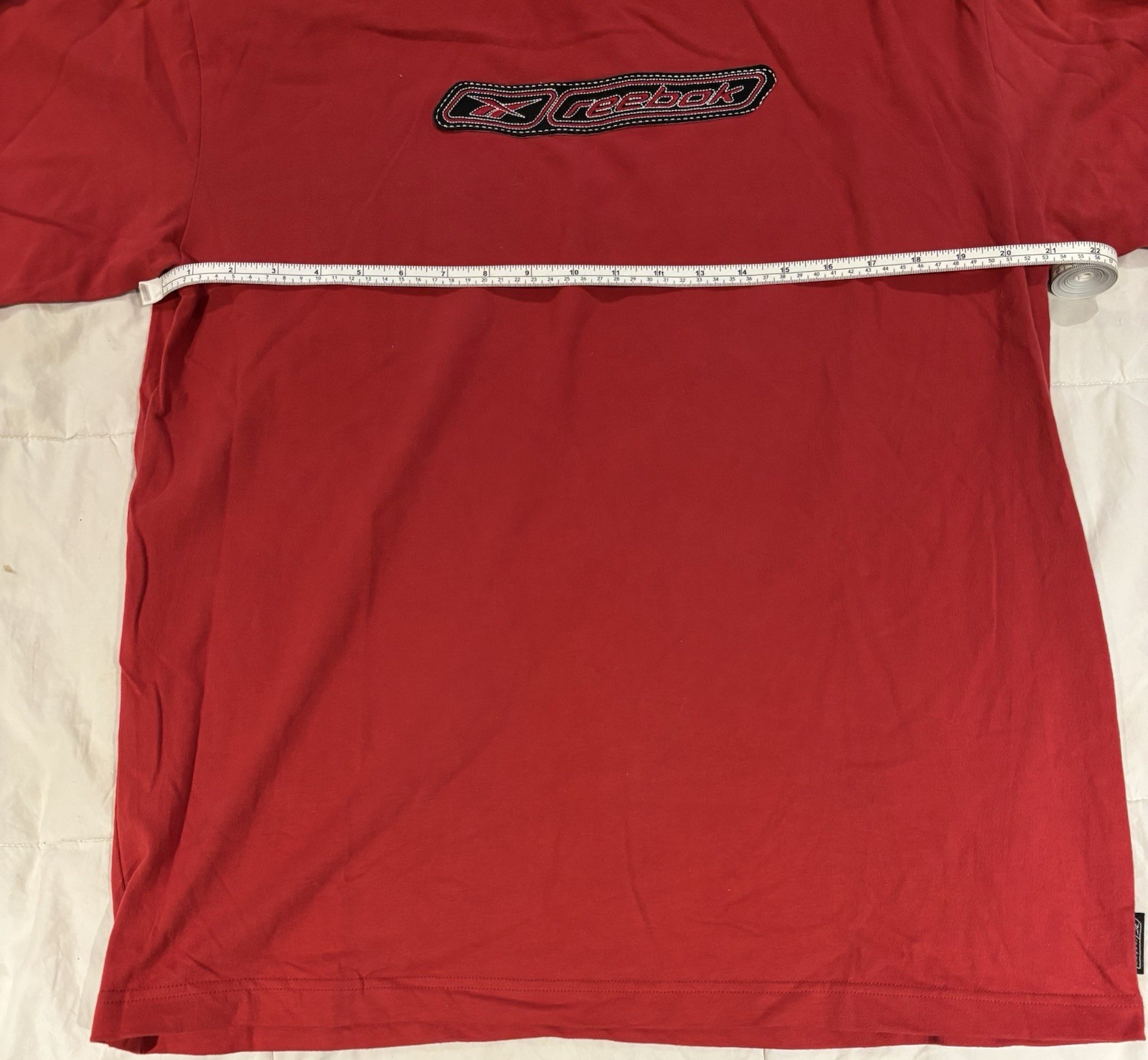 New w/ Tag Vintage Y2k 2000 REEBOK Center Logo Red Athletic Tee T-Shirt Large_4 New w/ Tag Vintage Y2k 2000 REEBOK Center Logo Red Athletic Tee T-Shirt Large