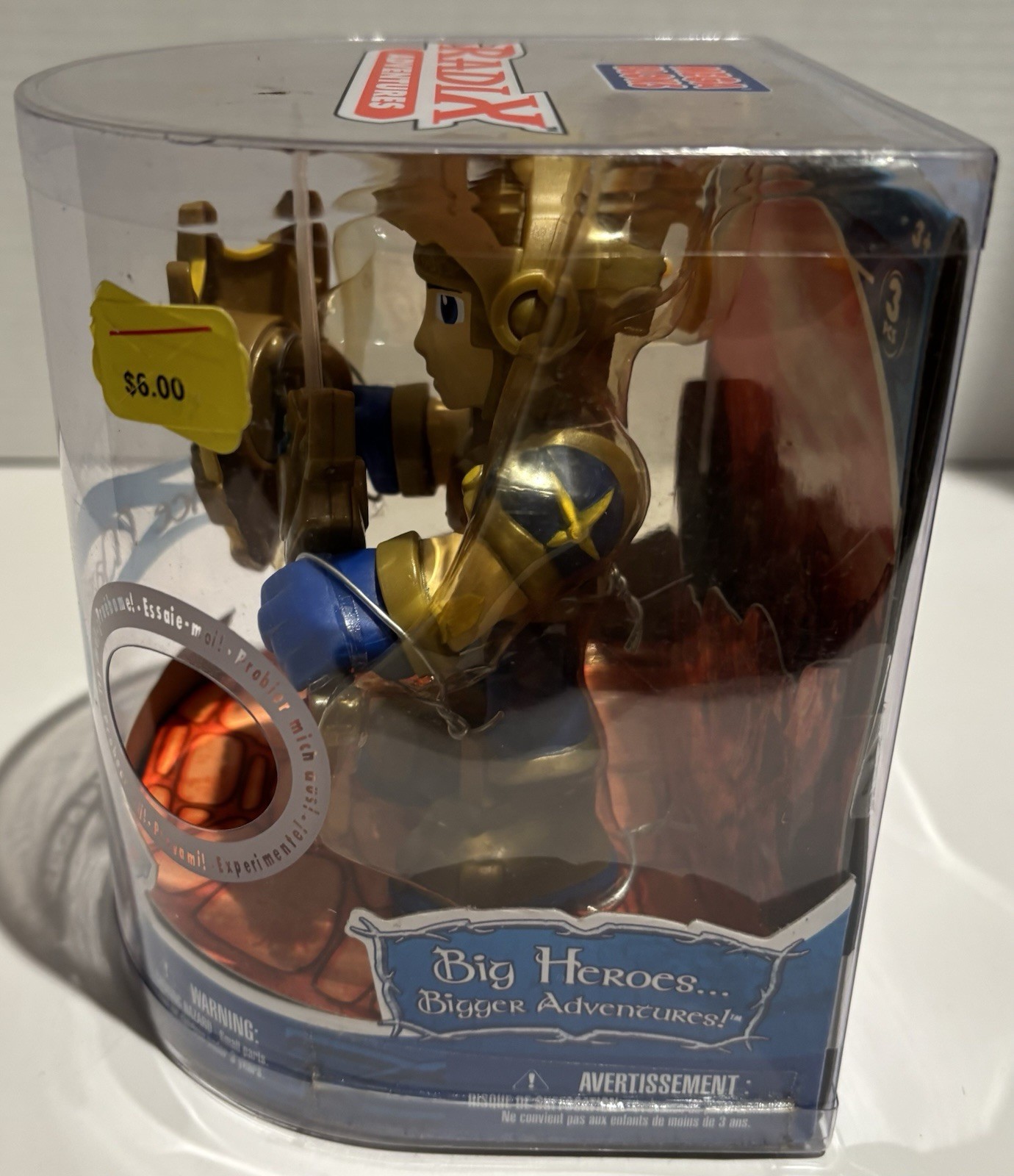 Mega Bloks Radix Adventures Rare Vintage 2005 Prince Markus Sealed In Box_2 Mega Bloks Radix Adventures Rare Vintage 2005 Prince Markus Sealed In Box