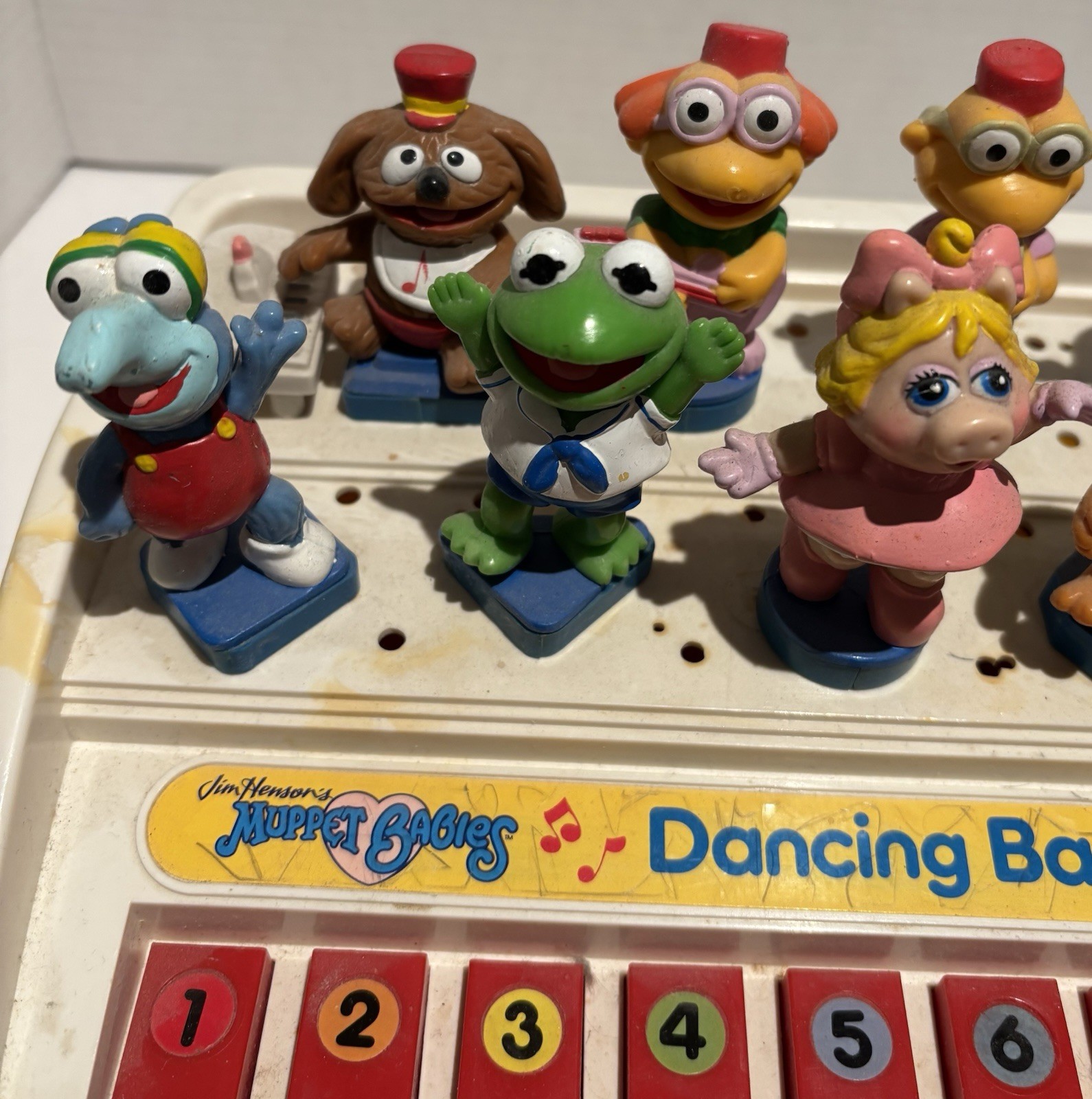 Jim Henson's Muppet Babies Vintage 1989 Dancing Band Music Toy_2 Jim Henson's Muppet Babies Vintage 1989 Dancing Band Music Toy