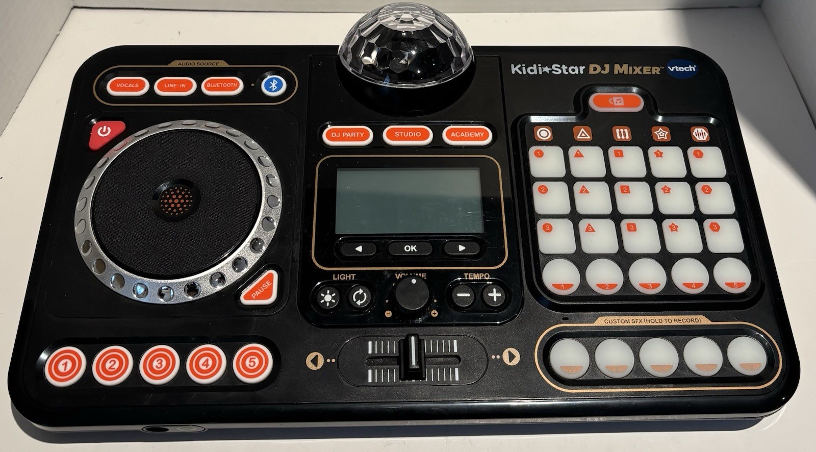 VTech KidiStar DJ Mixer • Play Music & Learn • Lights • Bluetooth - Great Gift_1 VTech KidiStar DJ Mixer • Play Music & Learn • Lights • Bluetooth - Great Gift